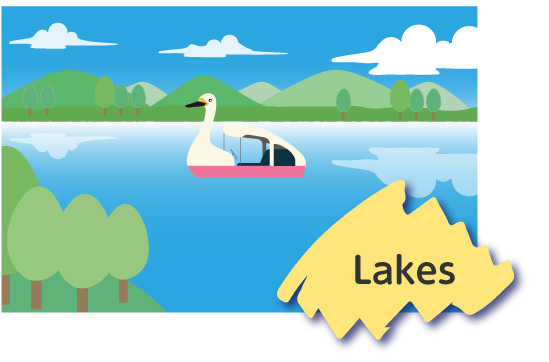 Illustration：Lakes